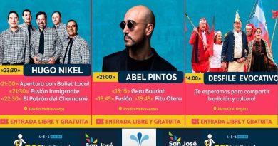 Entre Ríos: San José confirmó a Abel Pintos en la 38° Fiesta Nacional de la Colonización