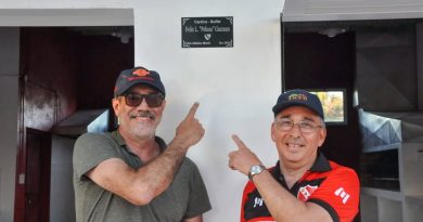 Maciá (ER): El intendente Müller acompañó la inauguración de obras en el Club Maciá