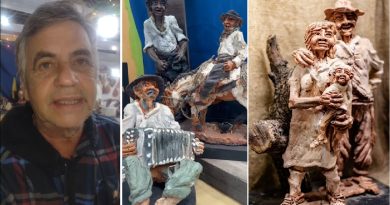 Andrés Alegre: Un artesano que refleja al “mencho” correntino en sus figuras de arcilla roja