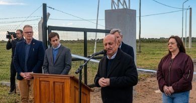 Santa Elena (ER): Frigerio acompañó al intendente Rossi en la inauguración del Parque Industrial