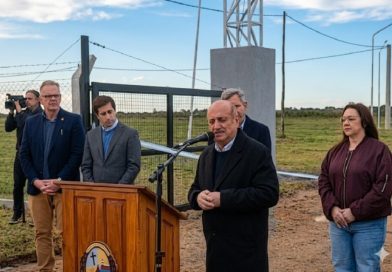 Santa Elena (ER): Frigerio acompañó al intendente Rossi en la inauguración del Parque Industrial