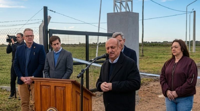 Santa Elena (ER): Frigerio acompañó al intendente Rossi en la inauguración del Parque Industrial