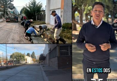Juan Medina: “En Rosario del Tala, el consorcio con vecinos que aporten es la única alternativa para hacer obras públicas»