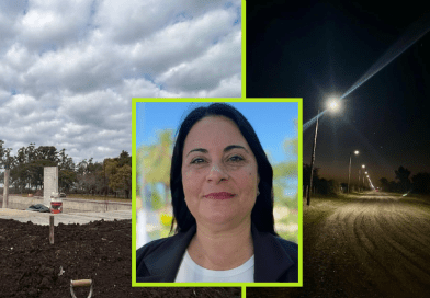 Miriam Díaz: “Presentamos el proyecto para construir la planta de tratamiento de residuos. Insistimos porque San Jaime quiere esa obra, sí o sí”