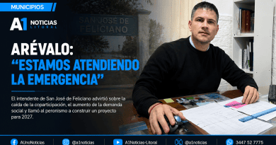 Feliciano enfrenta una fuerte caída de recursos y su intendente advierte: «Estamos atendiendo la emergencia»