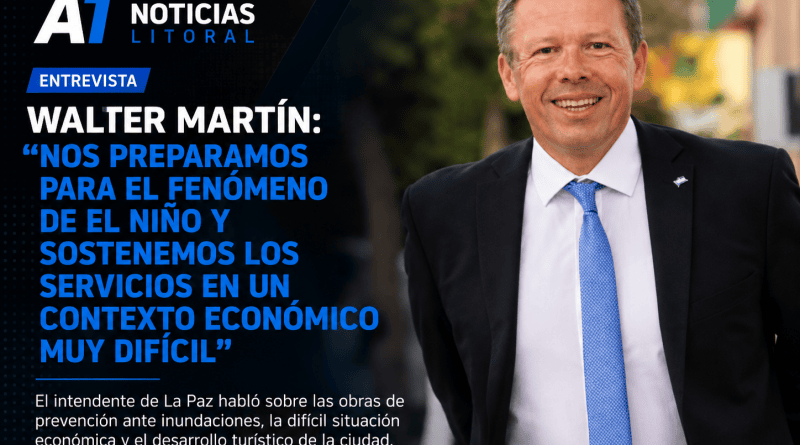 Walter Martín: «Nos preparamos para el fenómeno de El Niño y sostenemos los servicios en un contexto económico muy difícil»