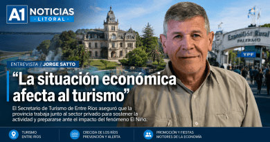 Jorge Satto: «La situación económica afecta al turismo, pero Entre Ríos trabaja para sostener la actividad»