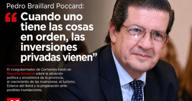 Pedro Braillard Poccard: “Cuando uno tiene las cosas en orden, las inversiones privadas vienen”