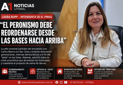 La intendenta de El Pingo pidió “un reordenamiento del peronismo desde las bases hacia arriba”