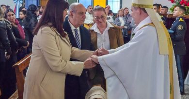 Santa Elena (ER): Daniel Rossi acompañó la celebración por la Patrona de la ciudad