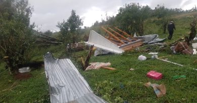 Misiones: un muerto y 500 familias afectadas en 9 municipios tras fuertes temporales