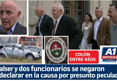Colón (ER): Walser, su esposa y el secretario de Gobierno se negaron a declarar en la causa por presunto peculado