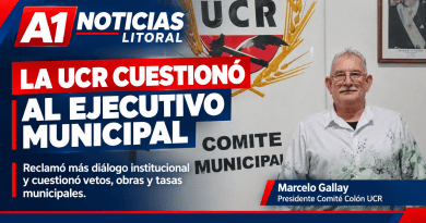La UCR de Colón cuestionó al Ejecutivo municipal por los vetos y reclamó más diálogo institucional