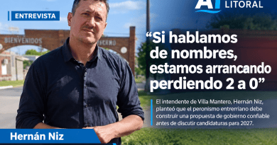 Hernán Niz: “Si hablamos de nombres, estamos arrancando perdiendo 2 a 0”