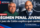 Régimen Penal Juvenil: Penayo Amaya explica qué cambia y por qué bajar la edad no significa que todos los adolescentes vayan presos
