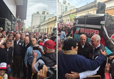 Paraná (ER): Daniel Rossi estuvo presente en el acto multitudinario de SEDAPPER